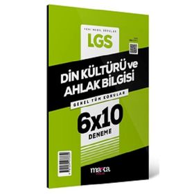 2024 LGS Genel Tüm Konular Din Kültürü ve Ahlak Bilgisi 6 Deneme Marka Yayınları