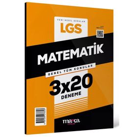 2024 Lgs Genel Tüm Konular Matematik 3x20 Deneme - Marka Yayınları