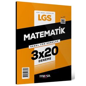 2024 Lgs Genel Tüm Konular Matematik 3x20 Deneme - Marka Yayınları