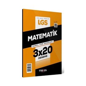 2024 Lgs Genel Tüm Konular Matematik 3x20 Deneme - Marka Yayınları