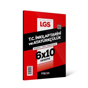 2024 LGS Genel Tüm Konular T.C. İnkılap Tarihi ve Atatürkçülük 6 Deneme Marka Yayınları
