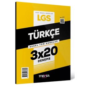 2024 Lgs Genel Tüm Konular Türkçe 3X20 Deneme - Marka Yayınları