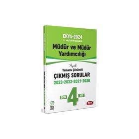 2024 MEB EKYS Müdür ve Yardımcılığı Son 3 Yıl Çıkmış Sorular Çözümlü - Data Yayınları