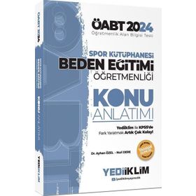 2024 ÖABT Beden Eğitimi Öğretmenliği Spor Kütüphanesi Konu Anlatımı - Yediiklim Yayınları