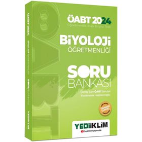 2024 ÖABT Biyoloji Öğretmenliği Soru Bankası Yediiklim Yayınları