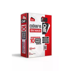 2024 ÖABT Coğrafya Öğretmenliği 10'lu Paket Deneme D. Çözümlü TG - Anamorfik Yayınları