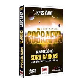 2024 ÖABT Coğrafya Öğretmenliği Tamamı Çözümlü Soru Bankası Yargı Yayınları