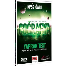 2024 ÖABT Coğrafya Öğretmenliği Yaprak Test Yargı Yayınları