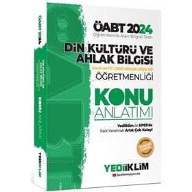 2024 ÖABT Din Kültürü ve Ahlak Bilgisi Öğretmenliği Konu Anlatımı - Yediiklim Yayınları