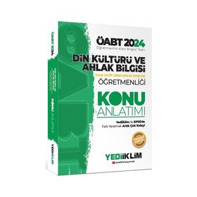 2024 ÖABT Din Kültürü ve Ahlak Bilgisi Öğretmenliği Konu Anlatımı - Yediiklim Yayınları