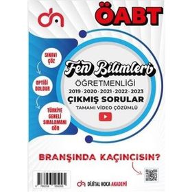 2024 ÖABT Fen Bilimleri Öğretmenliği Son Beş Yıl Çıkmış Sorular Tamamı Video Çözümlü - Dijital Hoca
