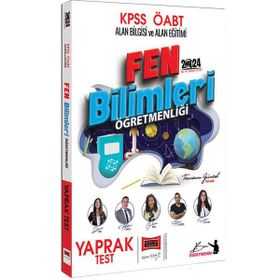 2024 ÖABT Fen Bilimleri Öğretmenliği Yaprak Test Yargı Yayınevi