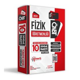 2024 ÖABT Fizik Öğretmenliği 10'lu Dijital Çözümlü Deneme Anamorfik Yayınları