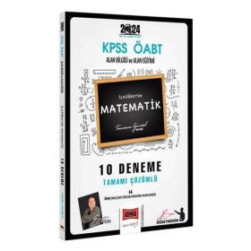 2024 Öabt İlköğretim Matematik Öğretmenliği 10 Deneme Yargı Yayınları