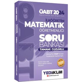 2024 ÖABT İlköğretim Matematik Öğretmenliği Tamamı Çözümlü Soru Bankası Yediiklim Yayınları