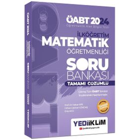 2024 ÖABT İlköğretim Matematik Öğretmenliği Tamamı Çözümlü Soru Bankası Yediiklim Yayınları
