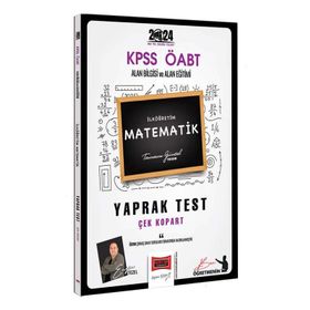 2024 Öabt İlköğretim Matematik Öğretmenliği Yaprak Test Yargı Yayınları