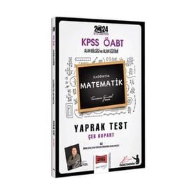 2024 Öabt İlköğretim Matematik Öğretmenliği Yaprak Test Yargı Yayınları