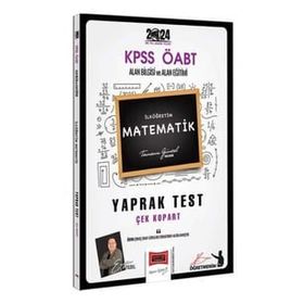 2024 Öabt İlköğretim Matematik Öğretmenliği Yaprak Test Yargı Yayınları