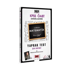 2024 Öabt İlköğretim Matematik Öğretmenliği Yaprak Test Yargı Yayınları