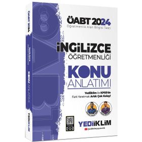 2024 ÖABT İngilizce Öğretmenliği Konu Anlatımı Kitabı Yediiklim Yayınları