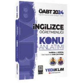 2024 ÖABT İngilizce Öğretmenliği Konu Anlatımı Kitabı Yediiklim Yayınları