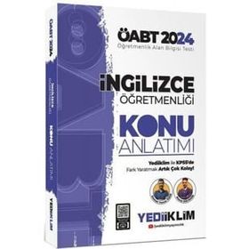 2024 ÖABT İngilizce Öğretmenliği Konu Anlatımı Kitabı Yediiklim Yayınları