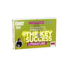 2024 ÖABT İngilizce Öğretmenliği The Key to Success Litarature Kapsamlı Ders Notları Yargı Yayınları