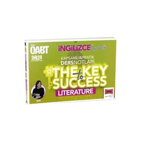 2024 ÖABT İngilizce Öğretmenliği The Key to Success Litarature Kapsamlı Ders Notları Yargı Yayınları