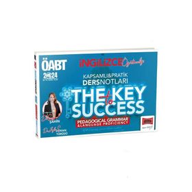 2024 ÖABT İngilizce Öğretmenliği The Key to Success Pedagogical Grammar and Language Proficiency Kapsamlı Ders Notları Yargı Yayınları