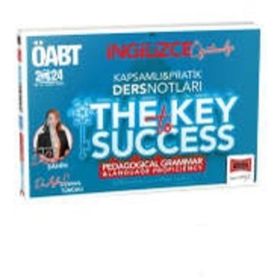 2024 ÖABT İngilizce Öğretmenliği The Key to Success Pedagogical Grammar and Language Proficiency Kapsamlı Ders Notları Yargı Yayınları