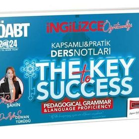 2024 ÖABT İngilizce Öğretmenliği The Key to Success Pedagogical Grammar and Language Proficiency Kapsamlı Ders Notları Yargı Yayınları