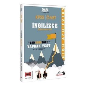 2024 Öabt İngilizce Tam 1200 Soru Çek Kopart Yaprak Test High Achievers Yargı Yayınları