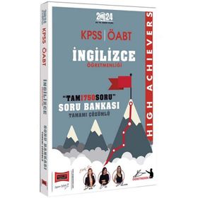 2024 Öabt İngilizce Tam 1750 Soru High Achievers Soru Bankası Yargı Yayınları