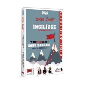 2024 Öabt İngilizce Tam 1750 Soru High Achievers Soru Bankası Yargı Yayınları