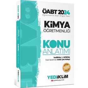 2024 ÖABT Kimya Öğretmenliği Konu Anlatımı - Yediiklim Yayınları