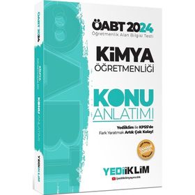 2024 ÖABT Kimya Öğretmenliği Konu Anlatımı - Yediiklim Yayınları