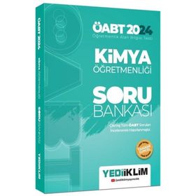 2024 ÖABT Kimya Öğretmenliği Soru Bankası Yediiklim Yayınları