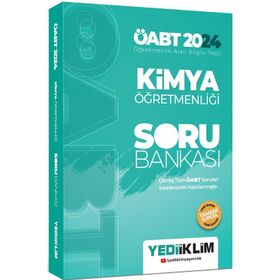 2024 ÖABT Kimya Öğretmenliği Soru Bankası Yediiklim Yayınları