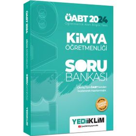 2024 ÖABT Kimya Öğretmenliği Soru Bankası Yediiklim Yayınları
