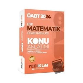 2024 ÖABT Lise Matematik Öğretmenliği Konu Anlatımı Yediiklim Yayınları