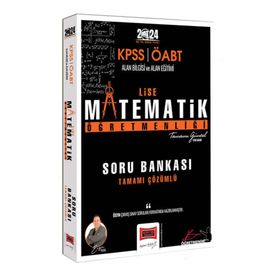 2024 ÖABT Lise Matematik Öğretmenliği Soru Bankası Yargı Yayınları