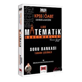 2024 ÖABT Lise Matematik Öğretmenliği Soru Bankası Yargı Yayınları