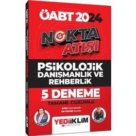 2024 ÖABT Nokta Atışı Psikolojik Danışmanlık ve Rehberlik Tamamı Çözümlü 5 Deneme - Yediiklim Yayınları