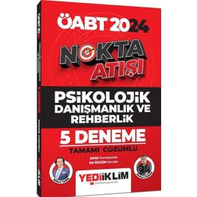 2024 ÖABT Nokta Atışı Psikolojik Danışmanlık ve Rehberlik Tamamı Çözümlü 5 Deneme - Yediiklim Yayınları