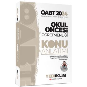 2024 ÖABT Okul Öncesi Öğretmenliği Tamamı Çözümlü 10 Deneme Yediiklim Yayınları