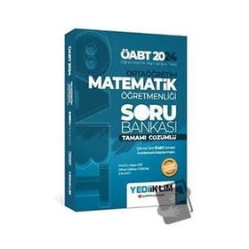 2024 ÖABT Ortaöğretim Matematik Öğretmenliği Tamamı Çözümlü Soru Bankası Yediiklim Yayınları