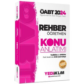 2024 ÖABT Rehberlik Konu Anlatımı - Yediiklim Yayınları