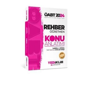 2024 ÖABT Rehberlik Konu Anlatımı - Yediiklim Yayınları