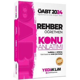 2024 ÖABT Rehberlik Konu Anlatımı - Yediiklim Yayınları